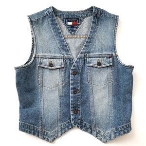 Tommy Hilfiger Denim Vest Large